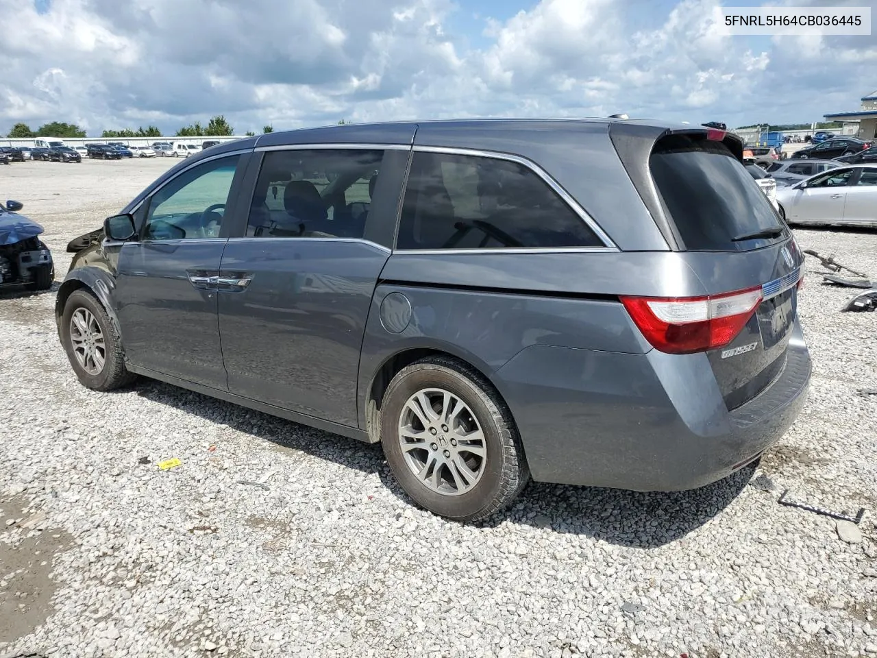 2012 Honda Odyssey Exl VIN: 5FNRL5H64CB036445 Lot: 65749624