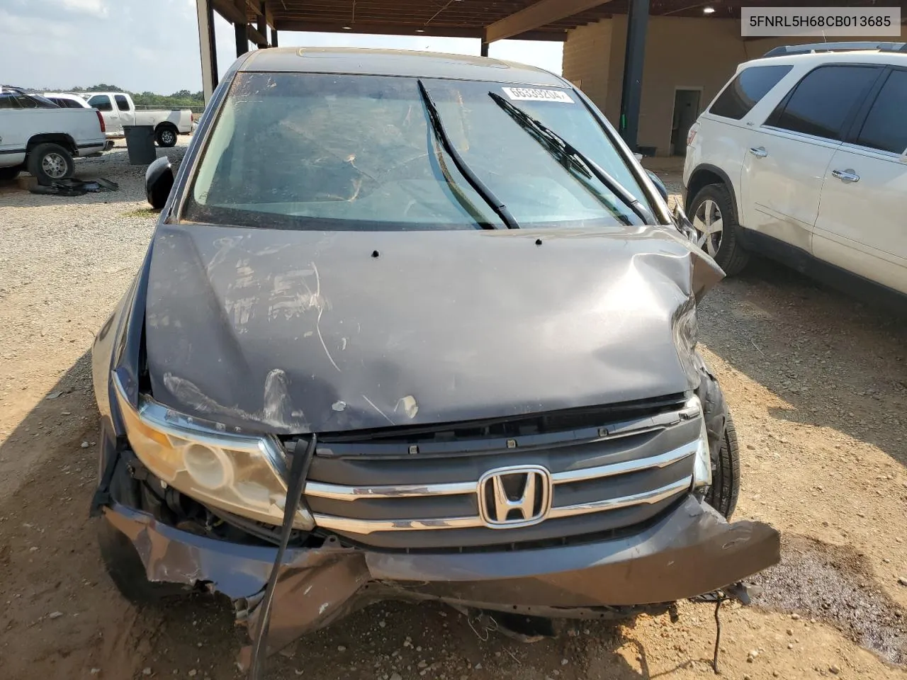 5FNRL5H68CB013685 2012 Honda Odyssey Exl