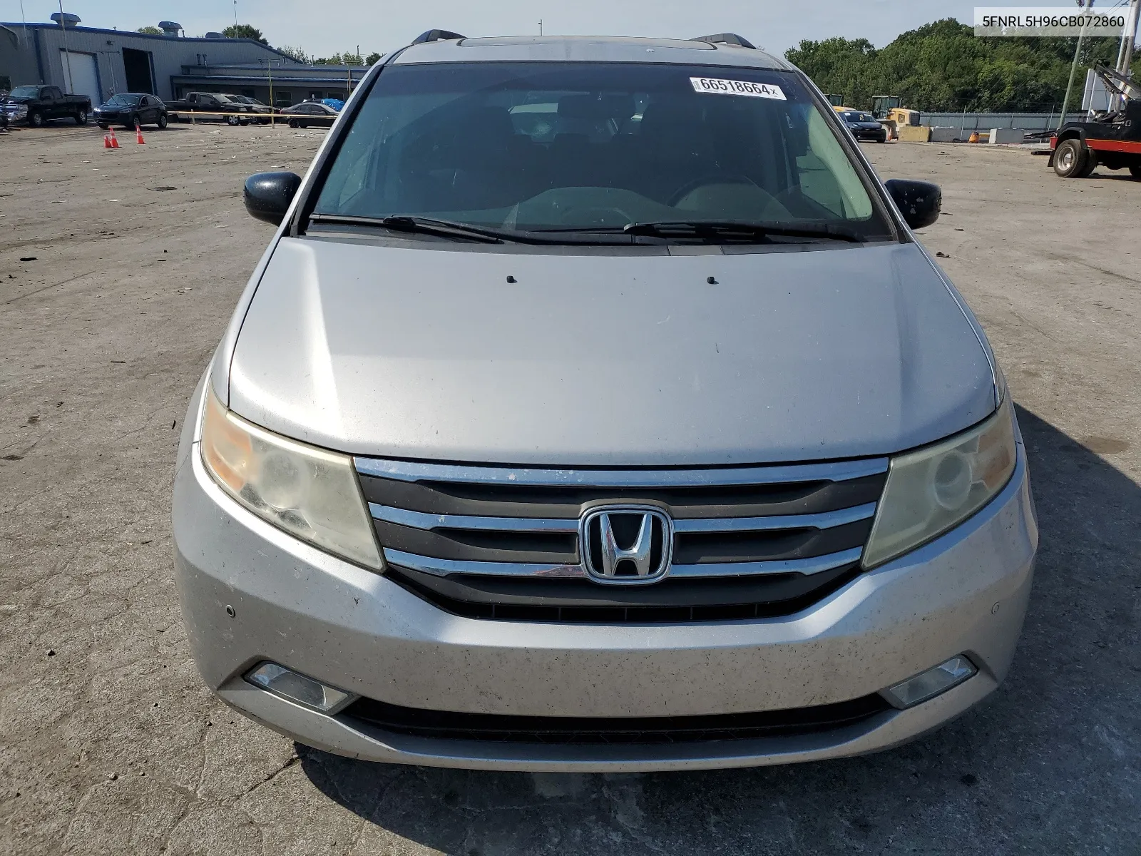 2012 Honda Odyssey Touring VIN: 5FNRL5H96CB072860 Lot: 66518664