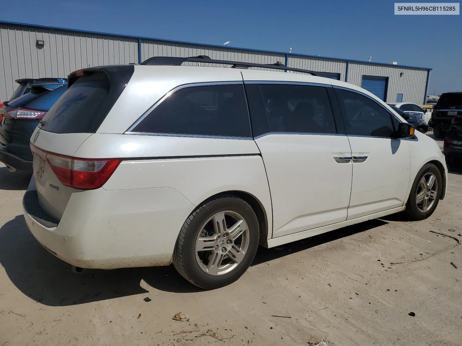 2012 Honda Odyssey Touring VIN: 5FNRL5H96CB115285 Lot: 67115164