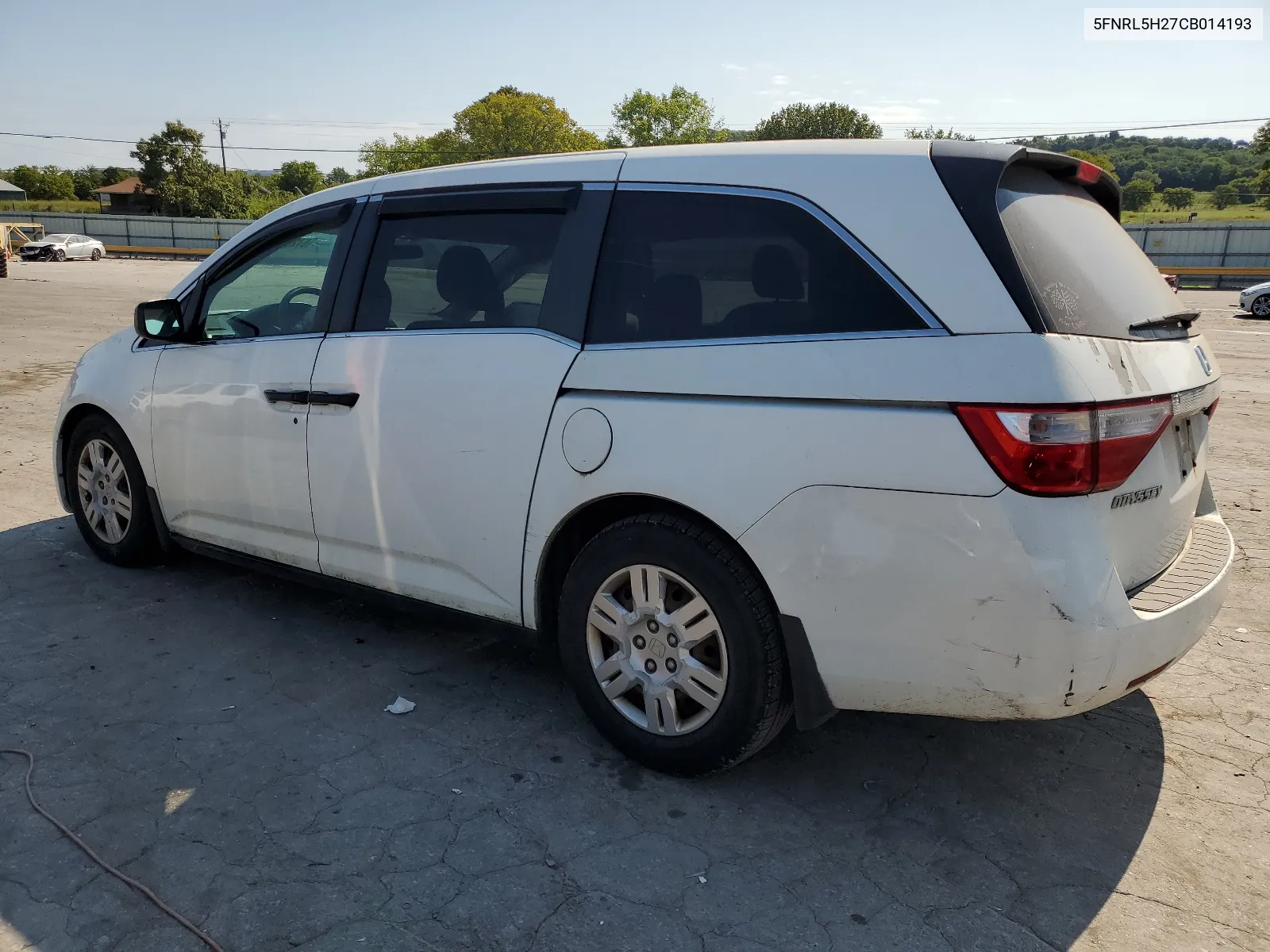 2012 Honda Odyssey Lx VIN: 5FNRL5H27CB014193 Lot: 67299184