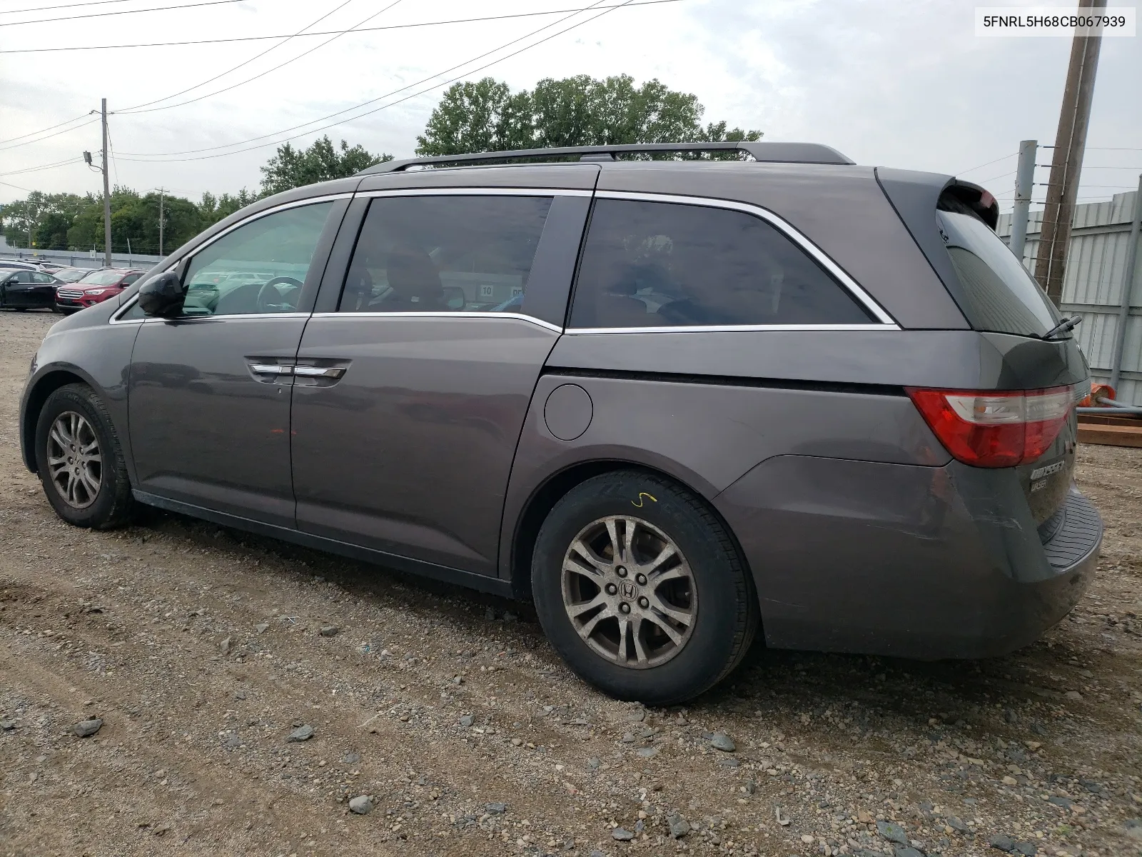 5FNRL5H68CB067939 2012 Honda Odyssey Exl