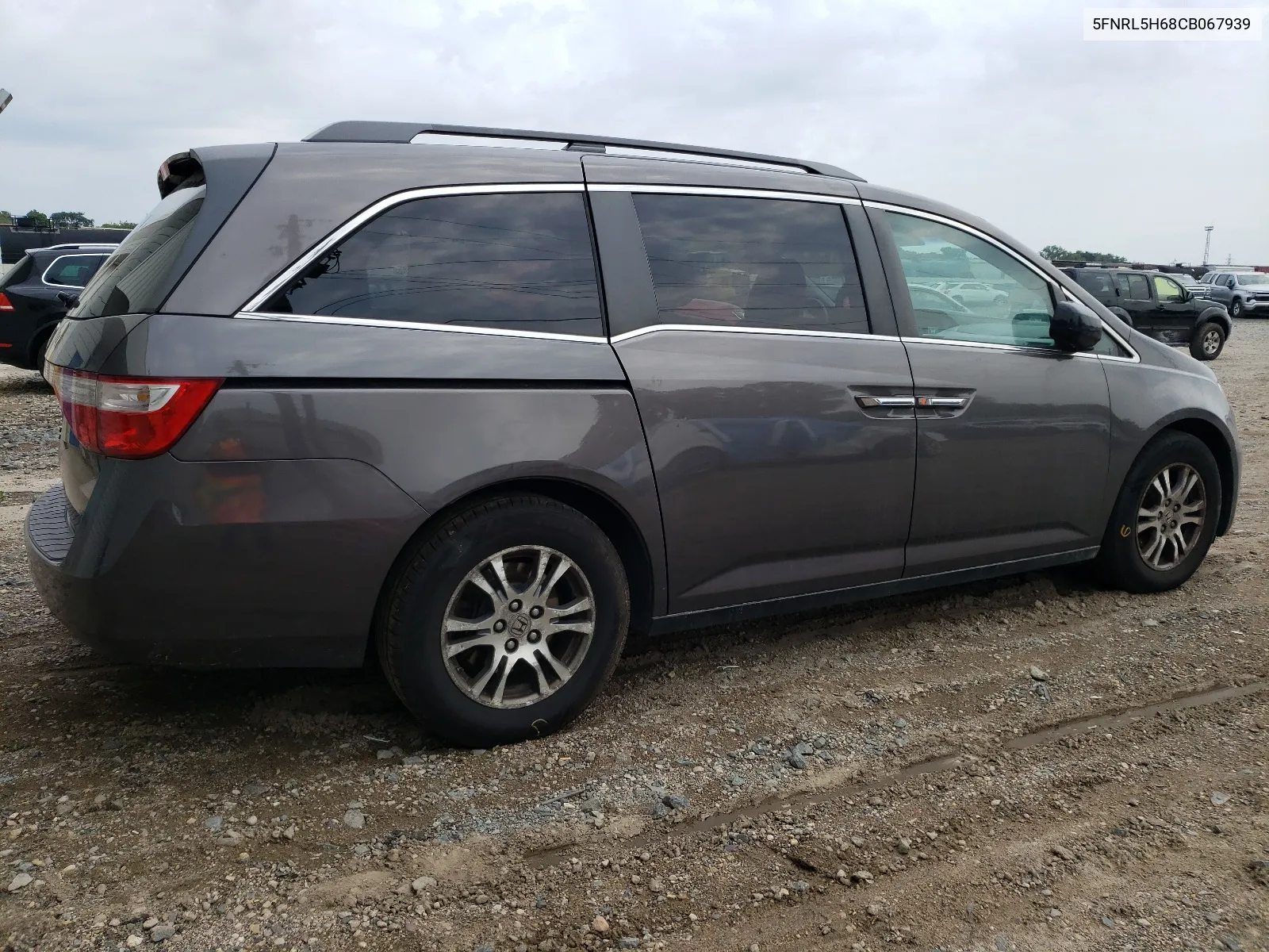 5FNRL5H68CB067939 2012 Honda Odyssey Exl