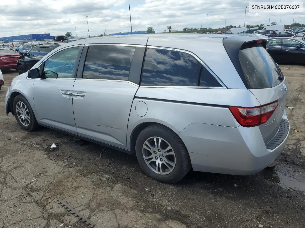 5FNRL5H46CB076637 2012 Honda Odyssey Ex