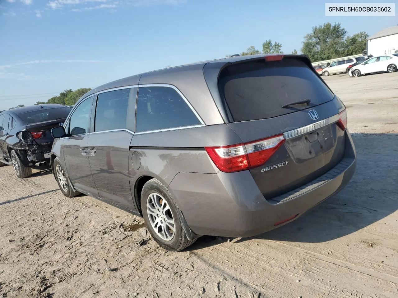 2012 Honda Odyssey Exl VIN: 5FNRL5H60CB035602 Lot: 67830424