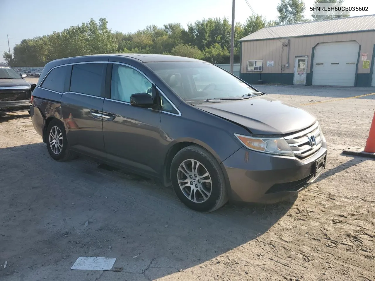 5FNRL5H60CB035602 2012 Honda Odyssey Exl