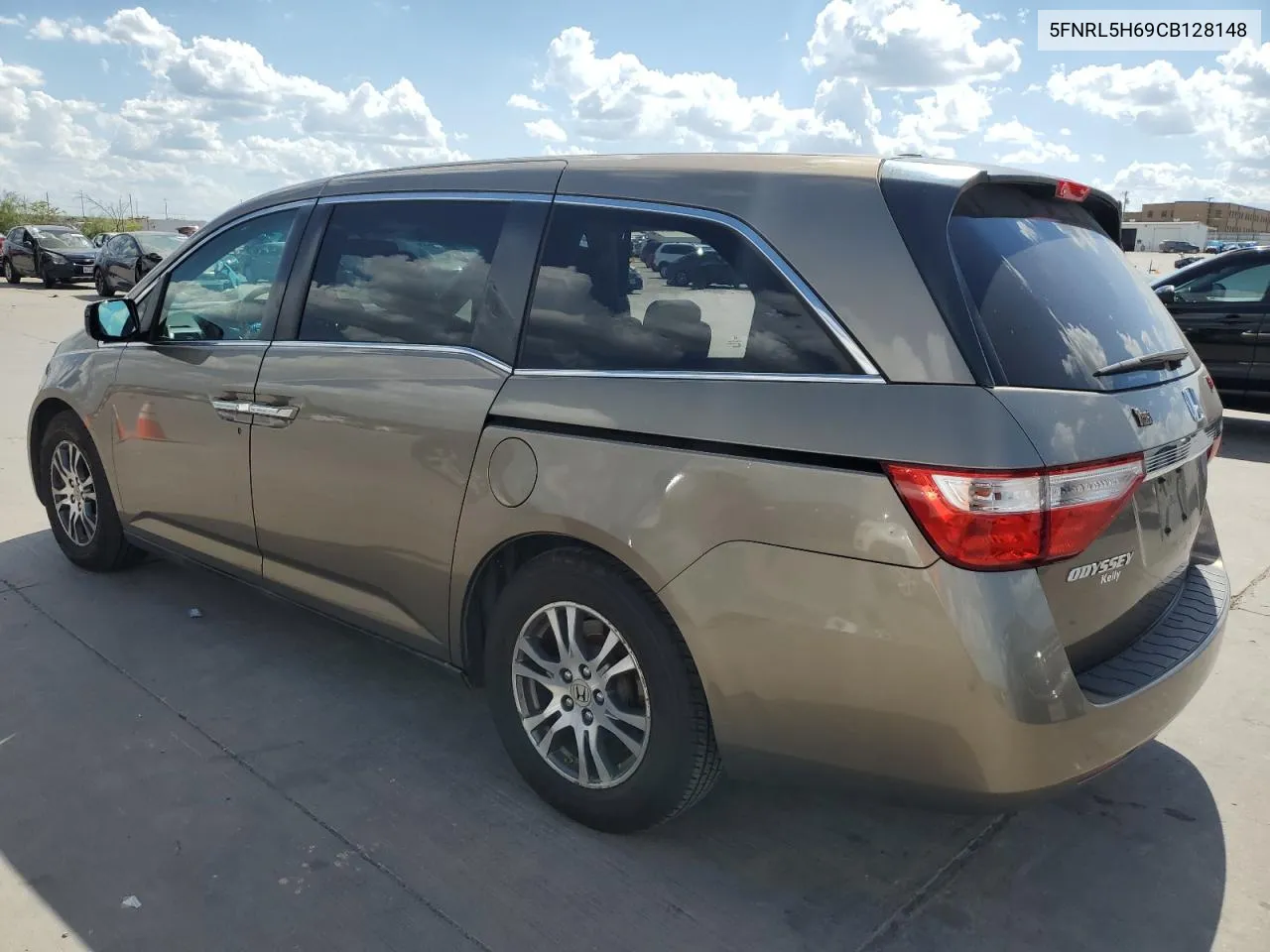 2012 Honda Odyssey Exl VIN: 5FNRL5H69CB128148 Lot: 67854244