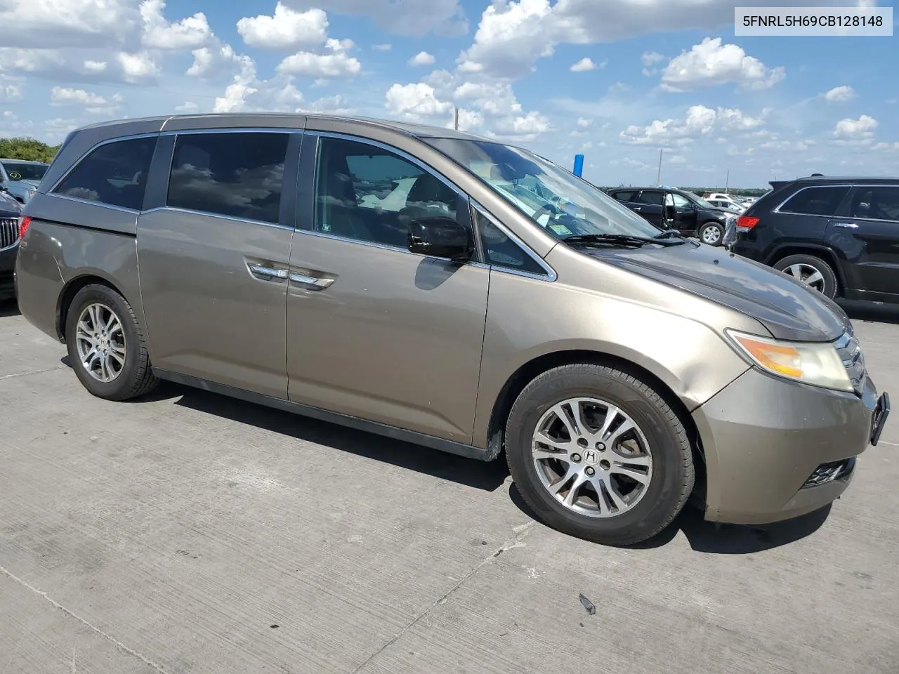 2012 Honda Odyssey Exl VIN: 5FNRL5H69CB128148 Lot: 67854244