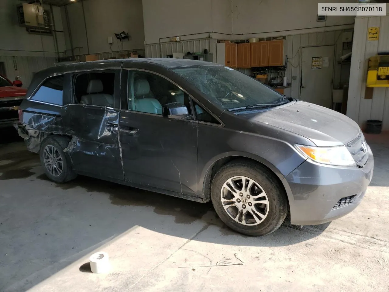 5FNRL5H65CB070118 2012 Honda Odyssey Exl