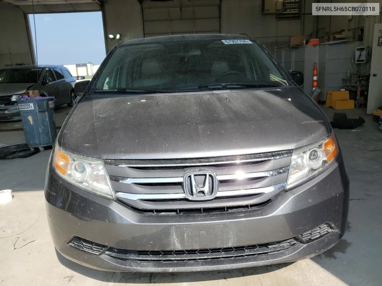 2012 Honda Odyssey Exl VIN: 5FNRL5H65CB070118 Lot: 67907704