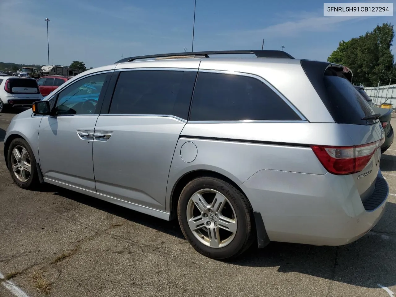 5FNRL5H91CB127294 2012 Honda Odyssey Touring