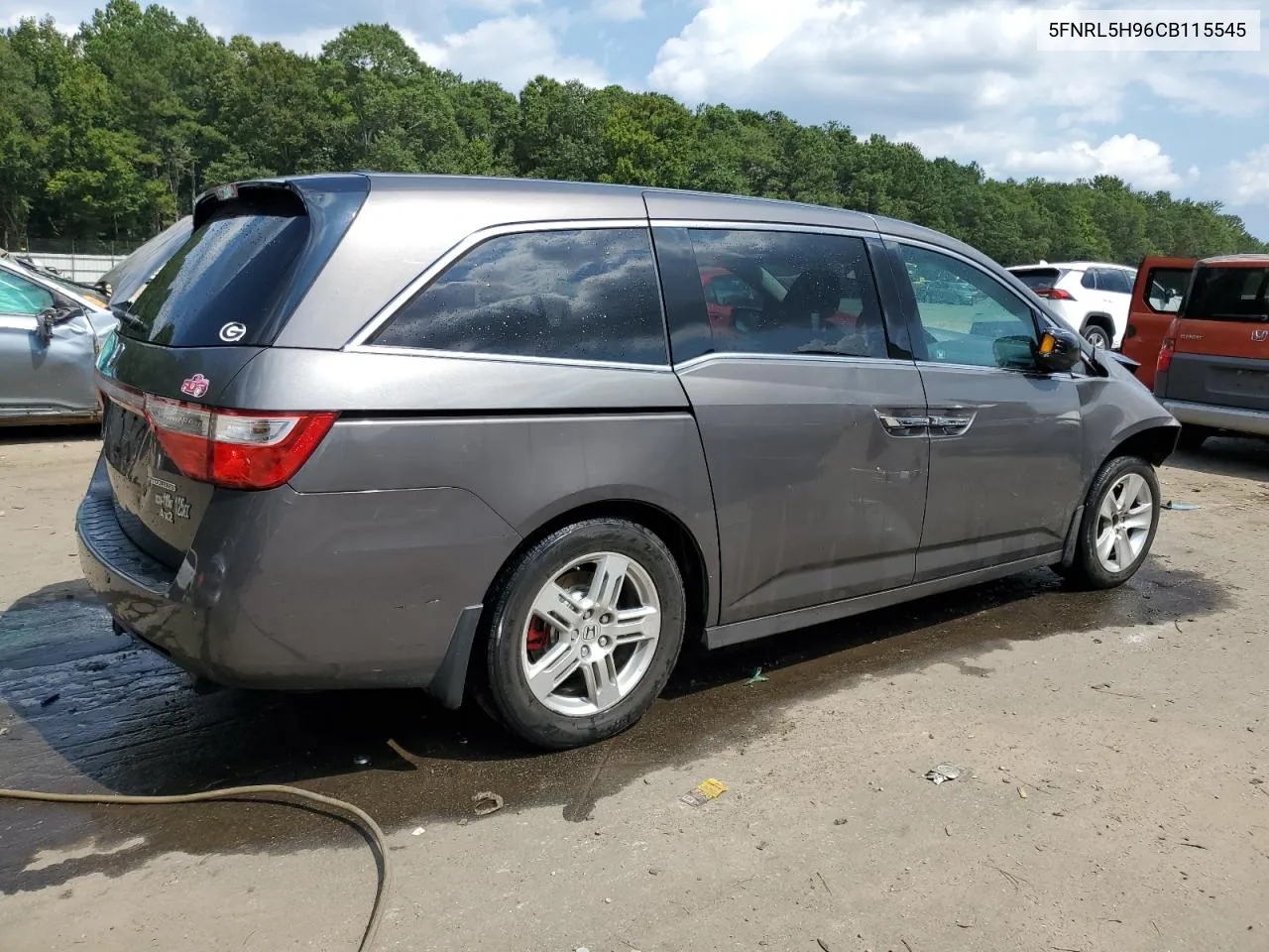 5FNRL5H96CB115545 2012 Honda Odyssey Touring