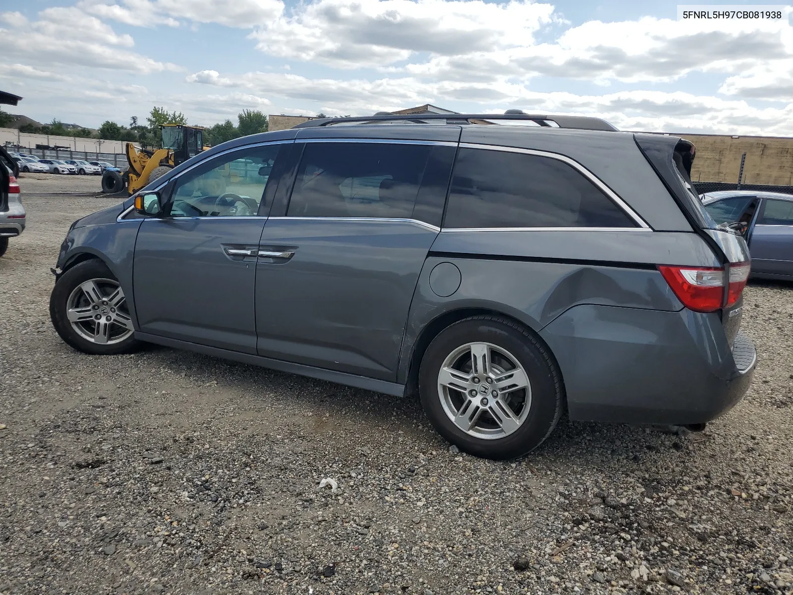 5FNRL5H97CB081938 2012 Honda Odyssey Touring