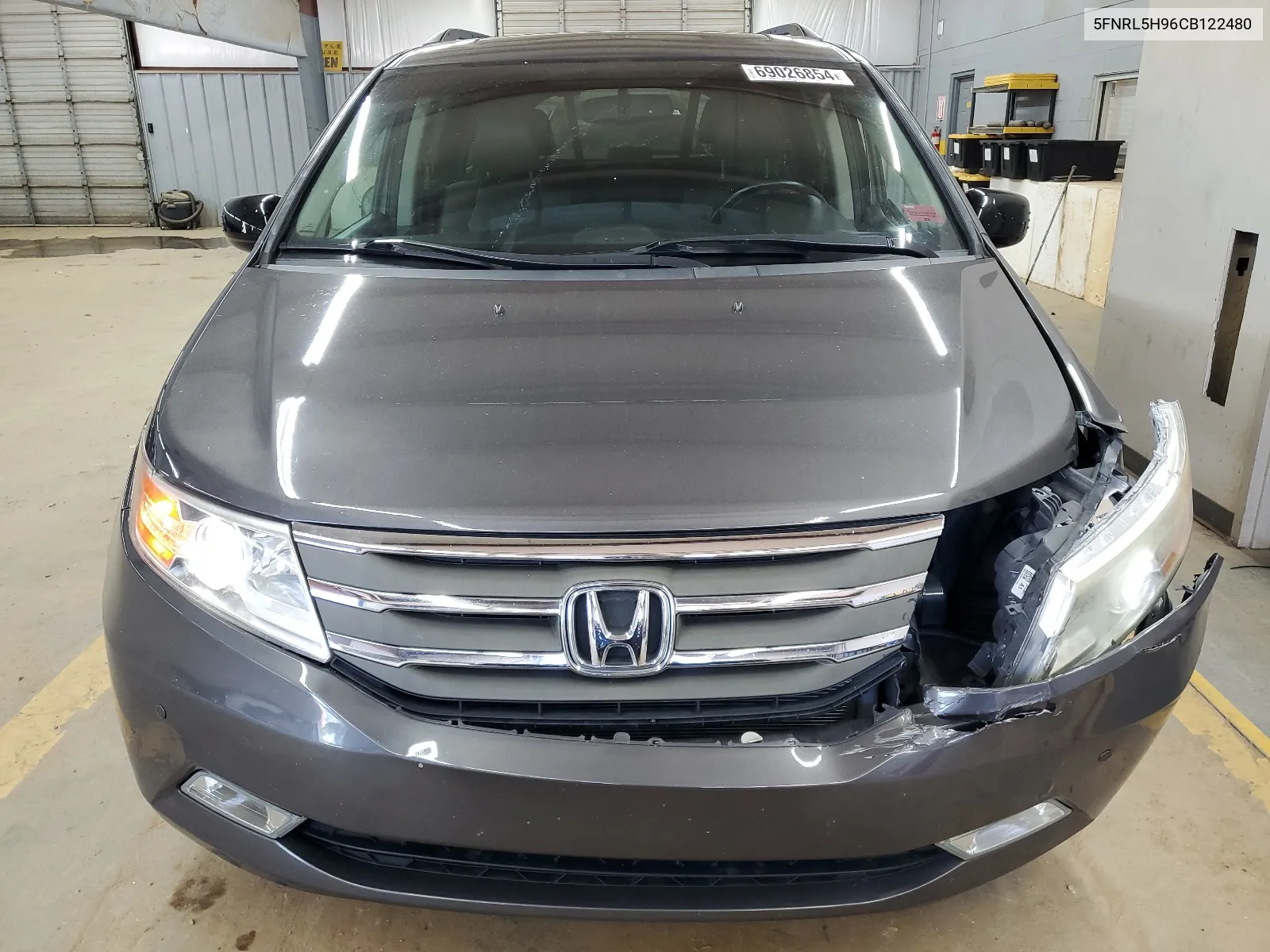 2012 Honda Odyssey Touring VIN: 5FNRL5H96CB122480 Lot: 69026854