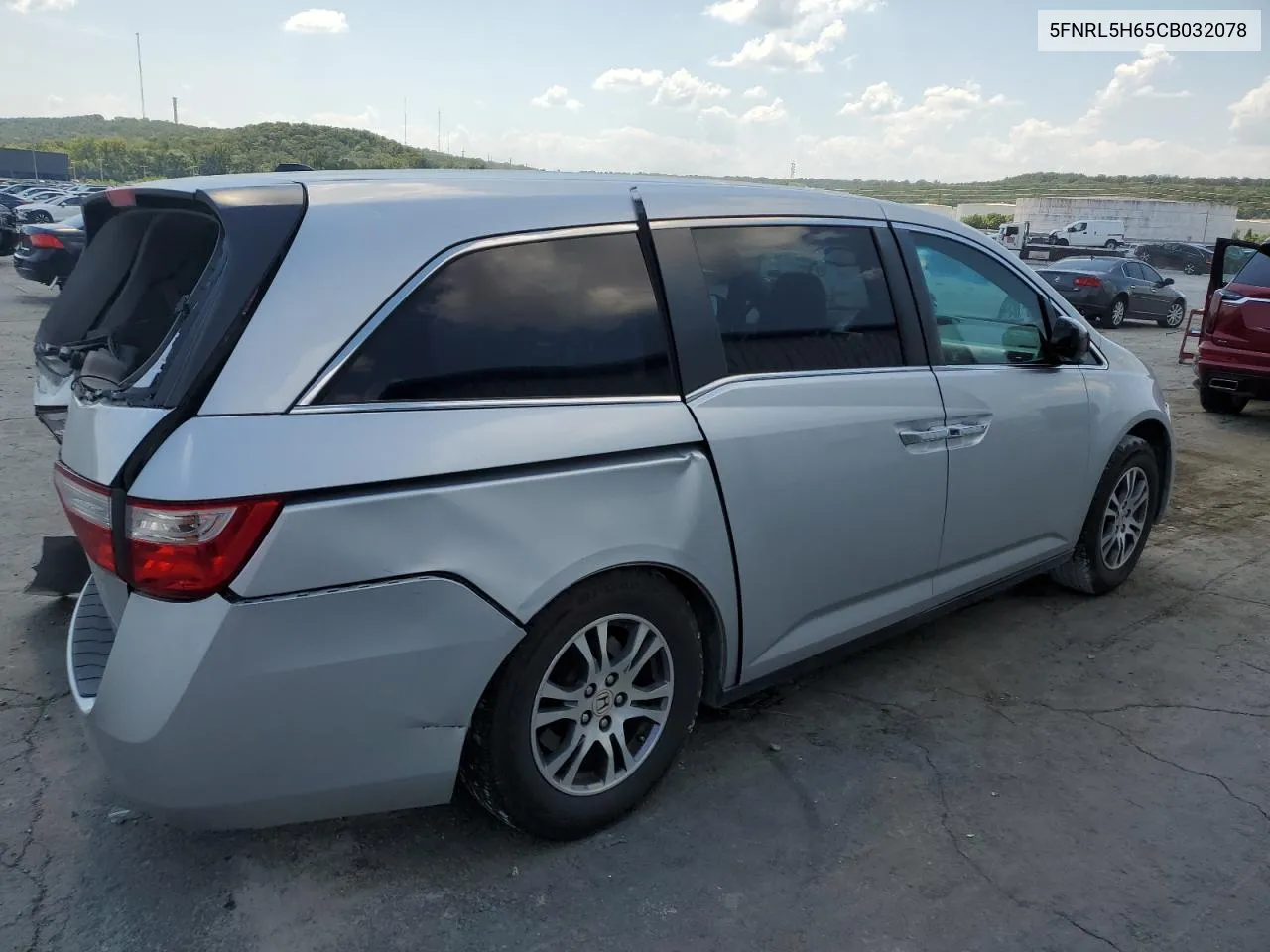 2012 Honda Odyssey Exl VIN: 5FNRL5H65CB032078 Lot: 69035074