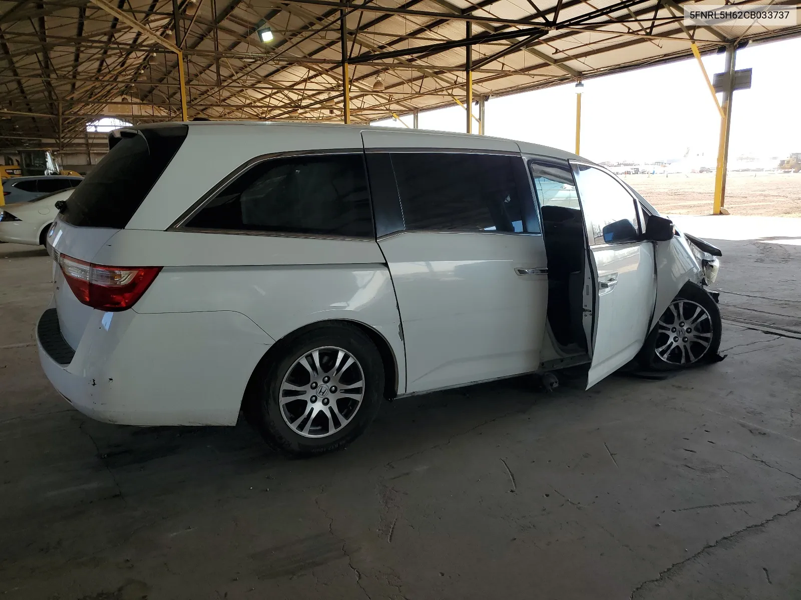 2012 Honda Odyssey Exl VIN: 5FNRL5H62CB033737 Lot: 69113464