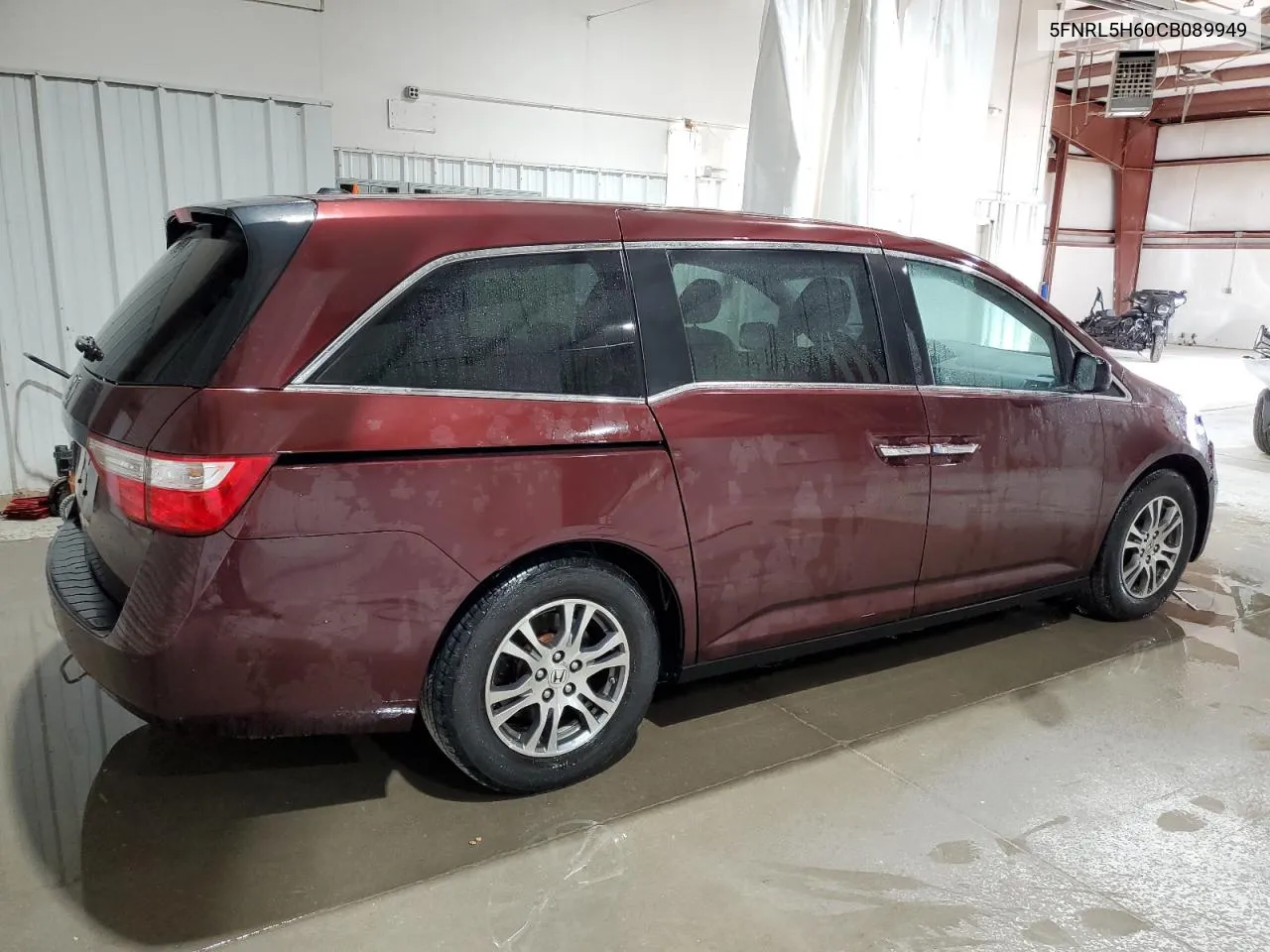 5FNRL5H60CB089949 2012 Honda Odyssey Exl