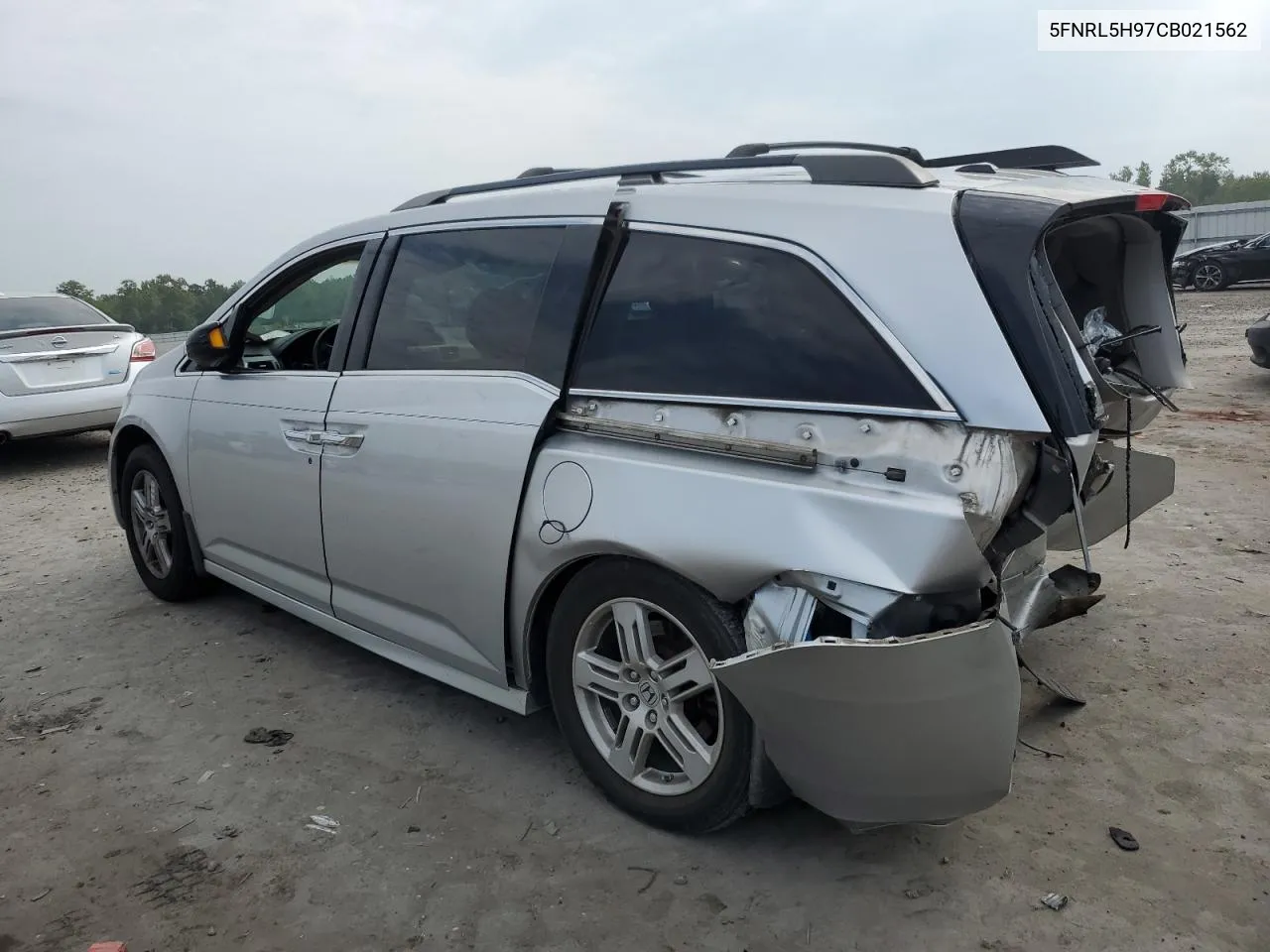 2012 Honda Odyssey Touring VIN: 5FNRL5H97CB021562 Lot: 69364904