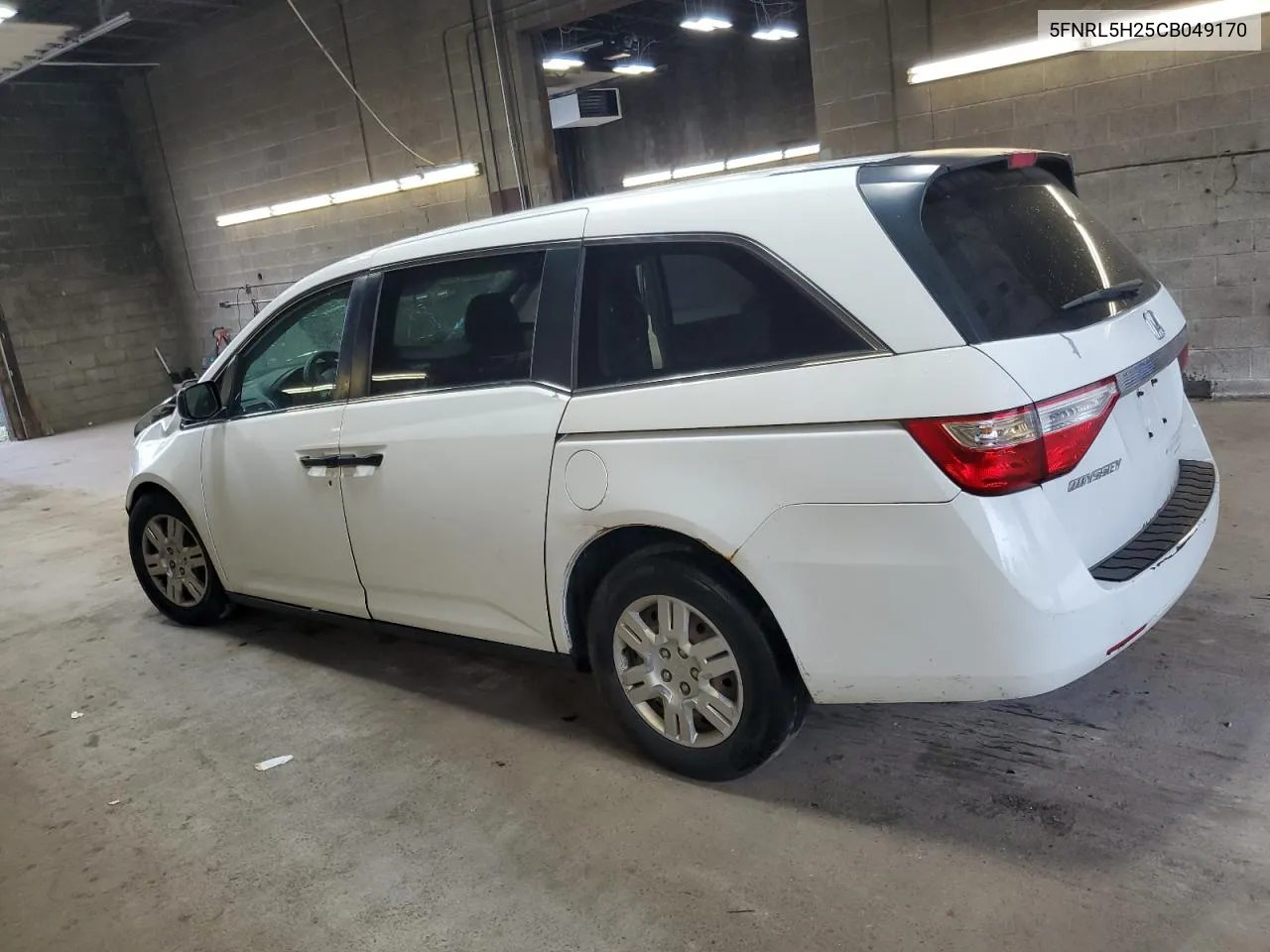 5FNRL5H25CB049170 2012 Honda Odyssey Lx