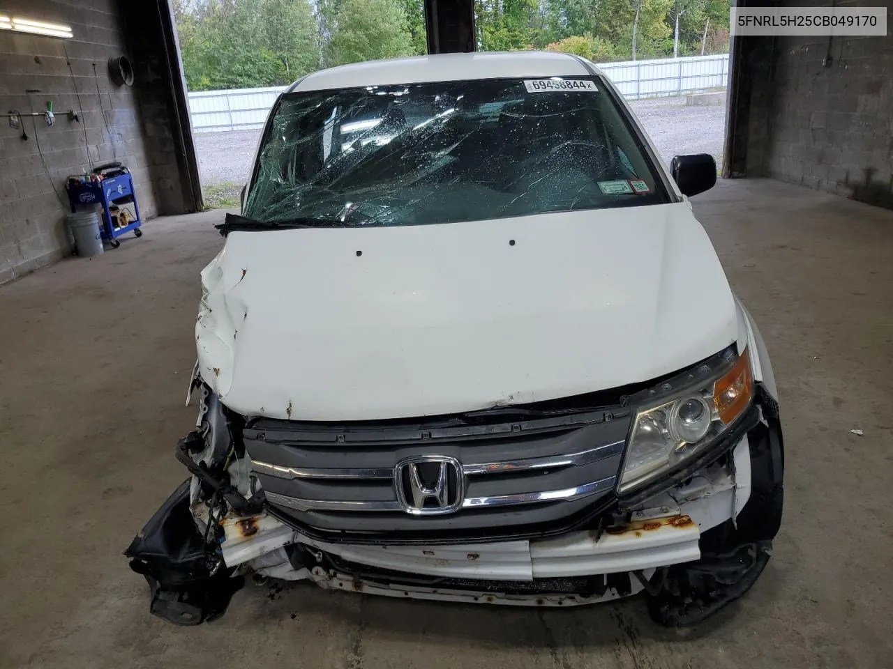 2012 Honda Odyssey Lx VIN: 5FNRL5H25CB049170 Lot: 69468844