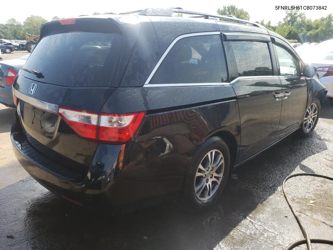 2012 Honda Odyssey Exl VIN: 5FNRL5H61CB073842 Lot: 69502354