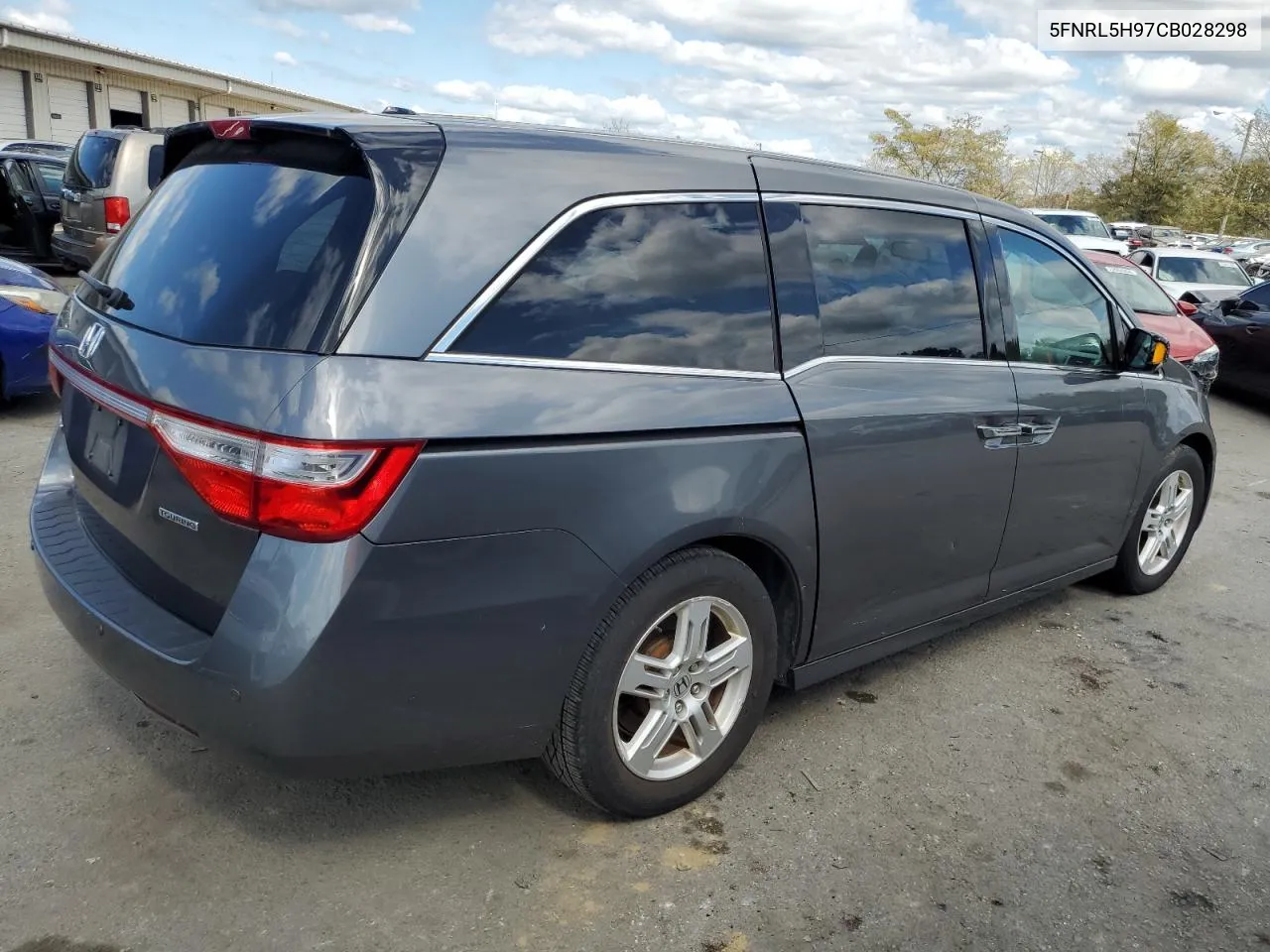 2012 Honda Odyssey Touring VIN: 5FNRL5H97CB028298 Lot: 69576744