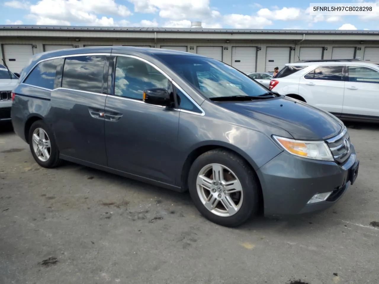 5FNRL5H97CB028298 2012 Honda Odyssey Touring