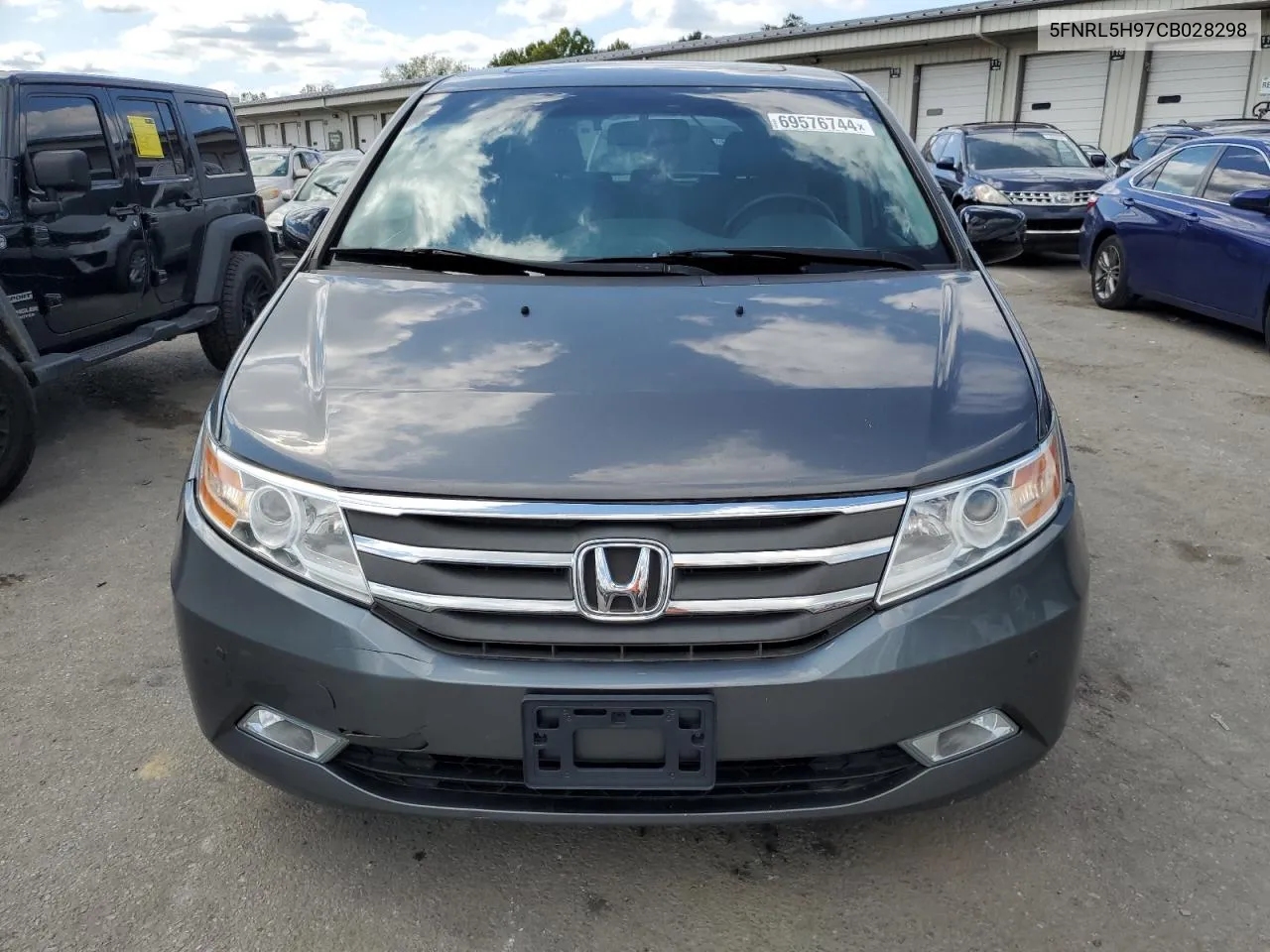 2012 Honda Odyssey Touring VIN: 5FNRL5H97CB028298 Lot: 69576744