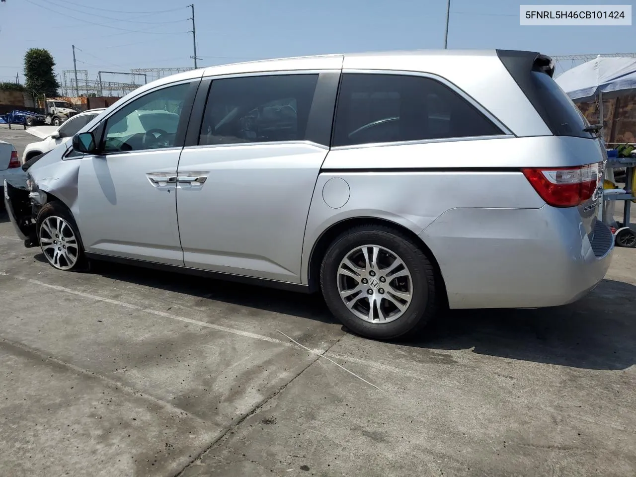 5FNRL5H46CB101424 2012 Honda Odyssey Ex