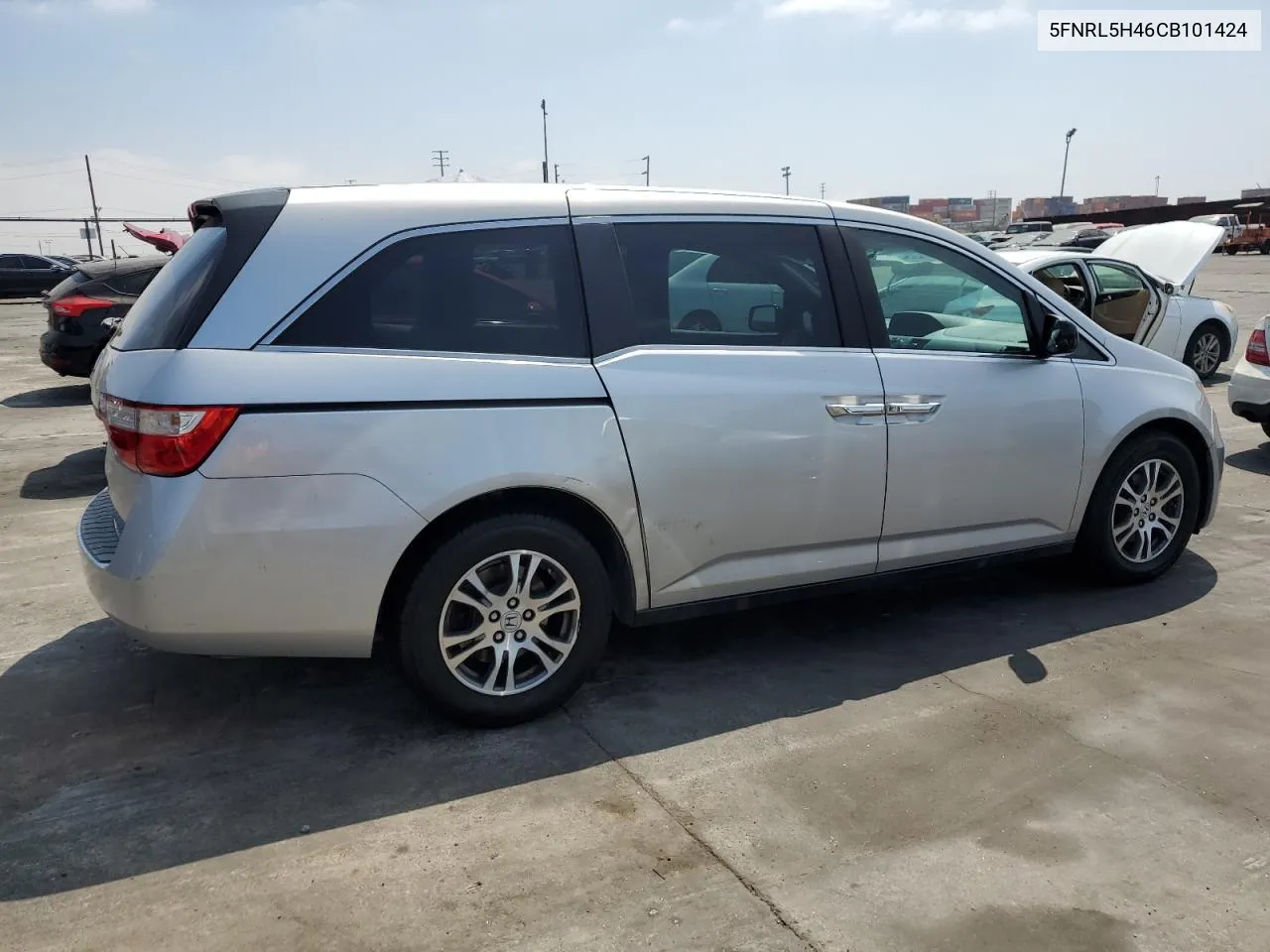 5FNRL5H46CB101424 2012 Honda Odyssey Ex