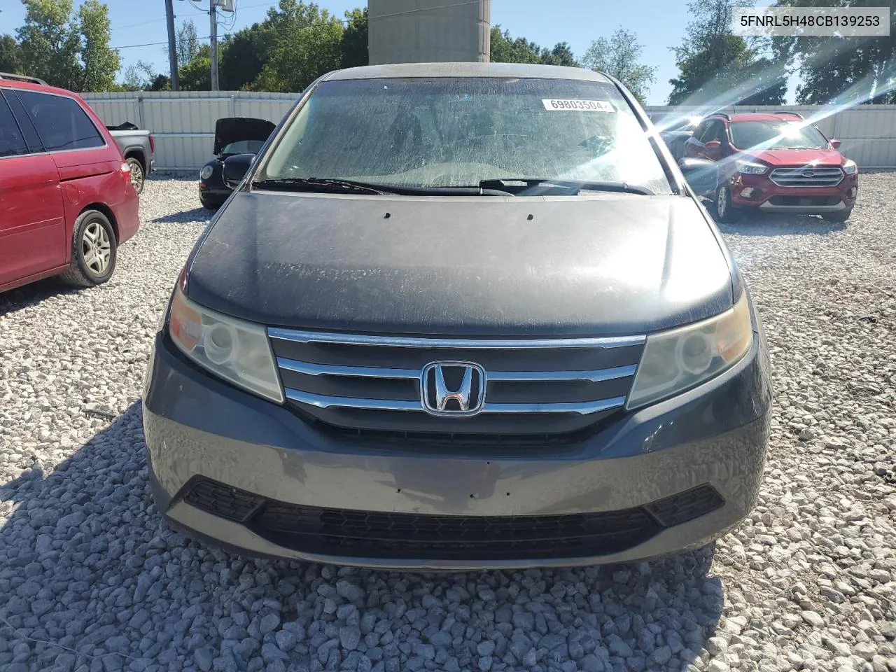 5FNRL5H48CB139253 2012 Honda Odyssey Ex