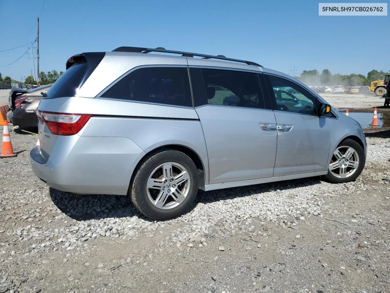 2012 Honda Odyssey Touring VIN: 5FNRL5H97CB026762 Lot: 69897894