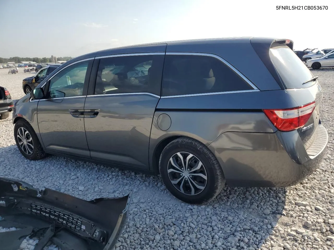 2012 Honda Odyssey Lx VIN: 5FNRL5H21CB053670 Lot: 70021474