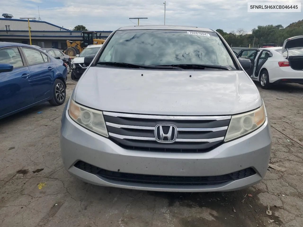 5FNRL5H6XCB046445 2012 Honda Odyssey Exl