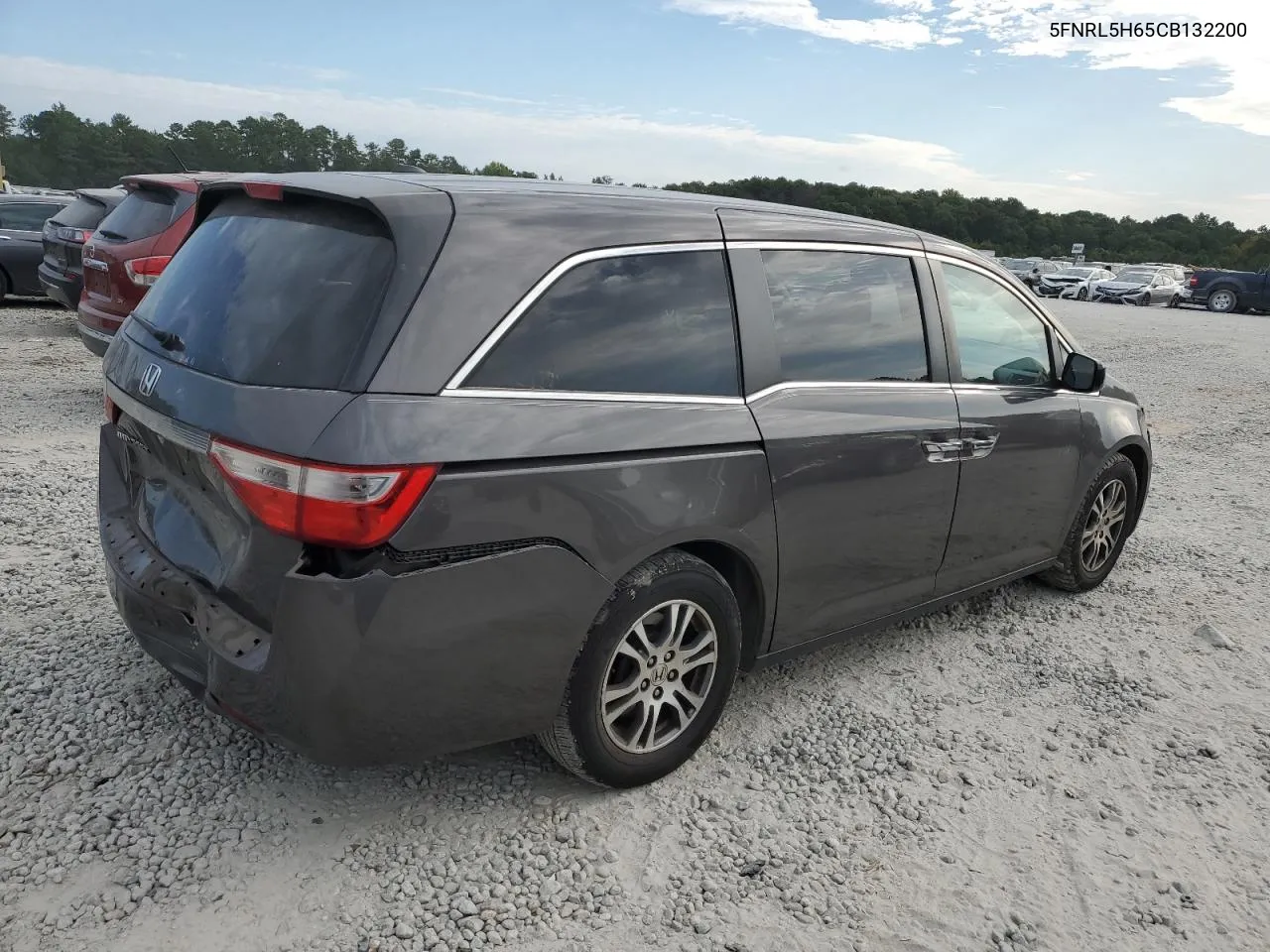 5FNRL5H65CB132200 2012 Honda Odyssey Exl