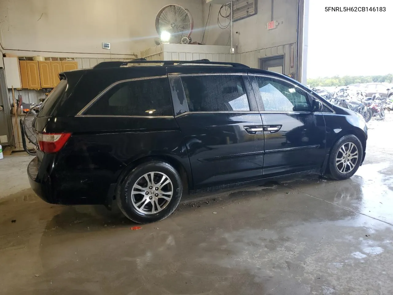 5FNRL5H62CB146183 2012 Honda Odyssey Exl