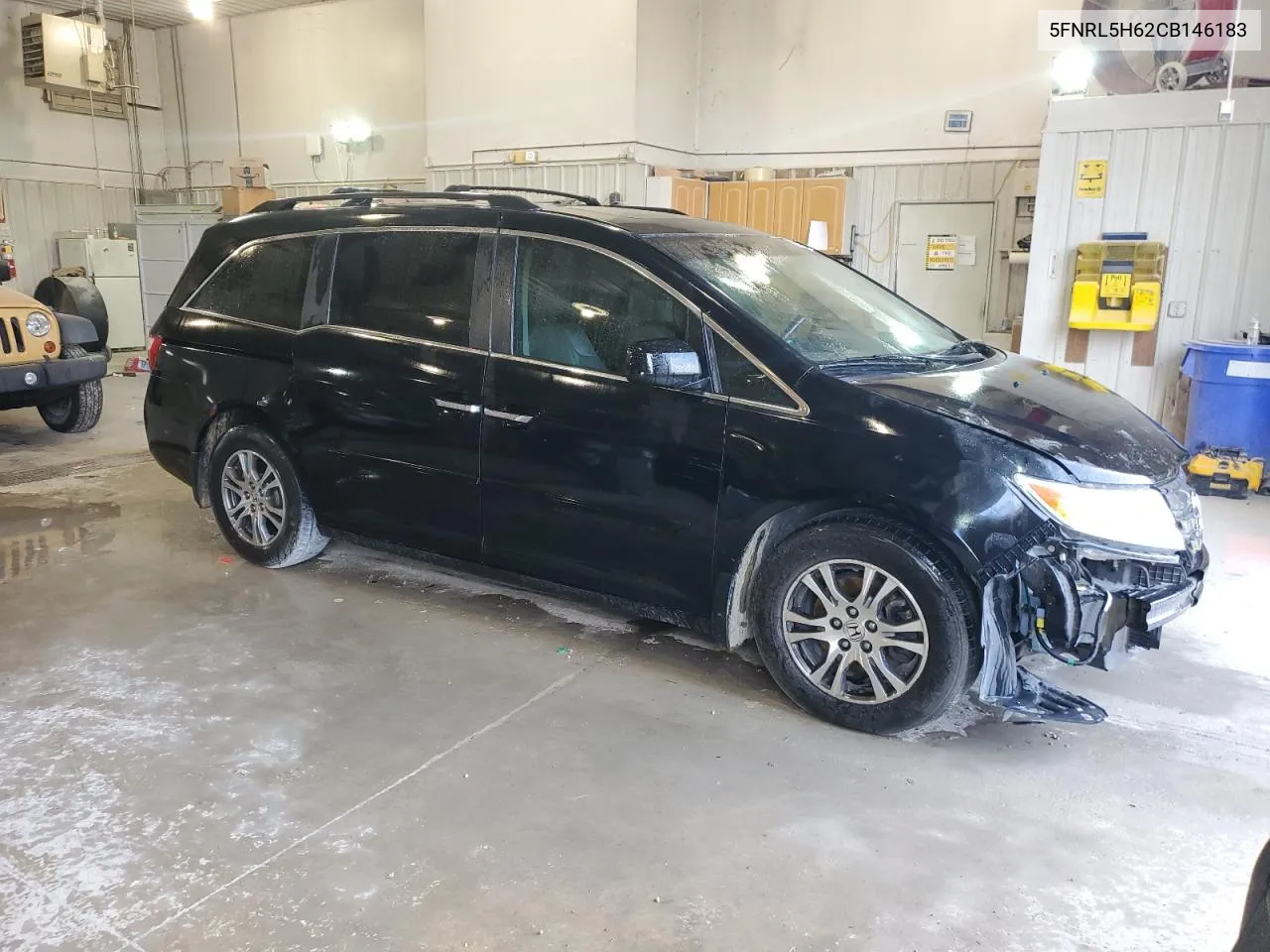 5FNRL5H62CB146183 2012 Honda Odyssey Exl