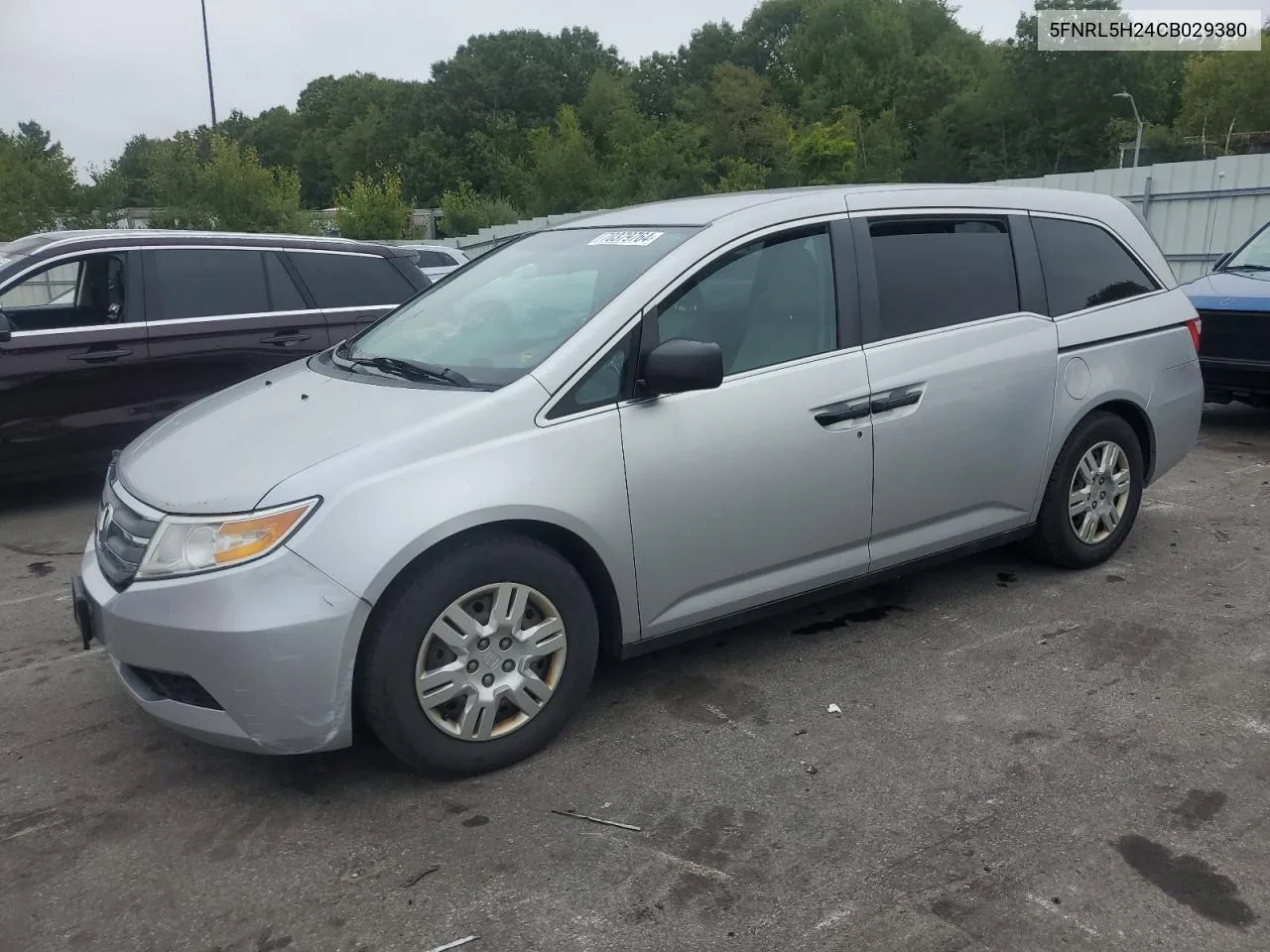 2012 Honda Odyssey Lx VIN: 5FNRL5H24CB029380 Lot: 70379764