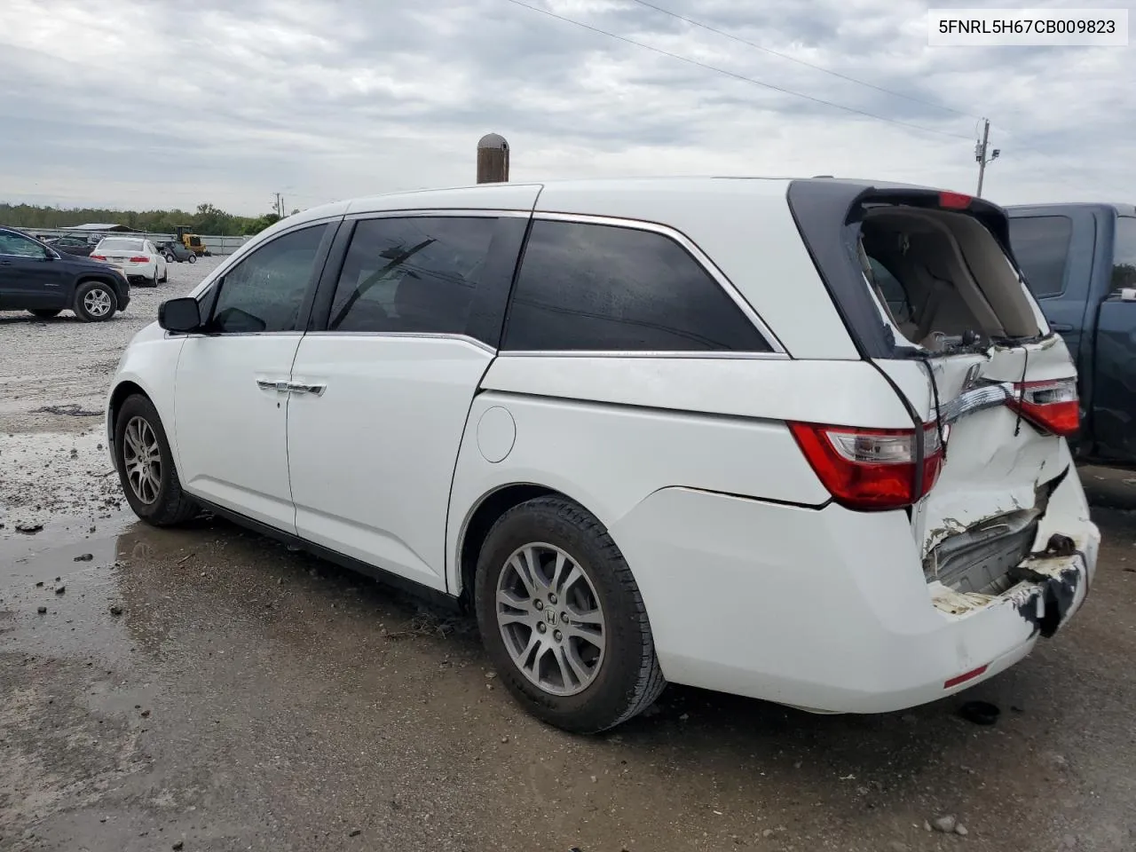 2012 Honda Odyssey Exl VIN: 5FNRL5H67CB009823 Lot: 70414164