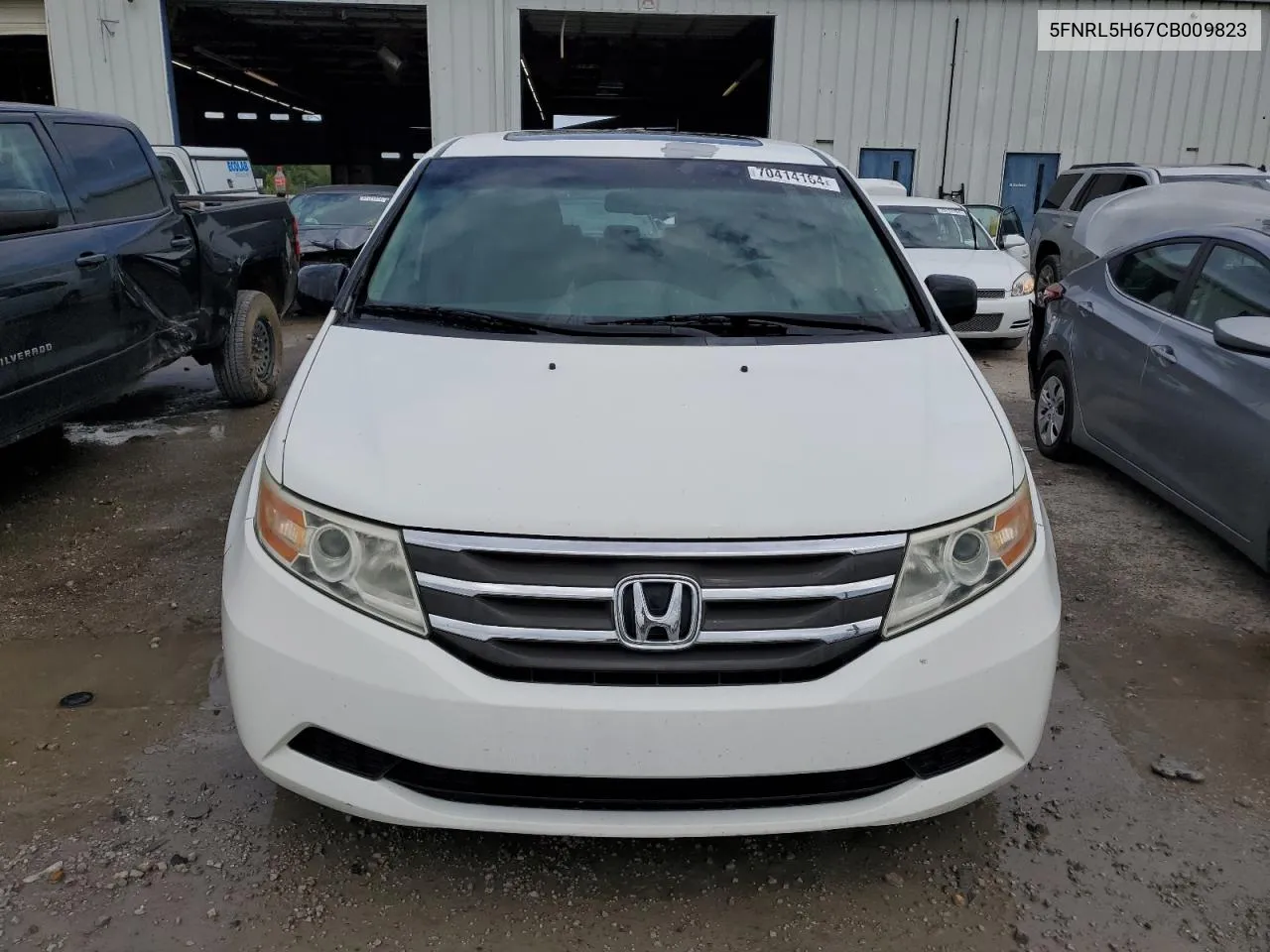 2012 Honda Odyssey Exl VIN: 5FNRL5H67CB009823 Lot: 70414164