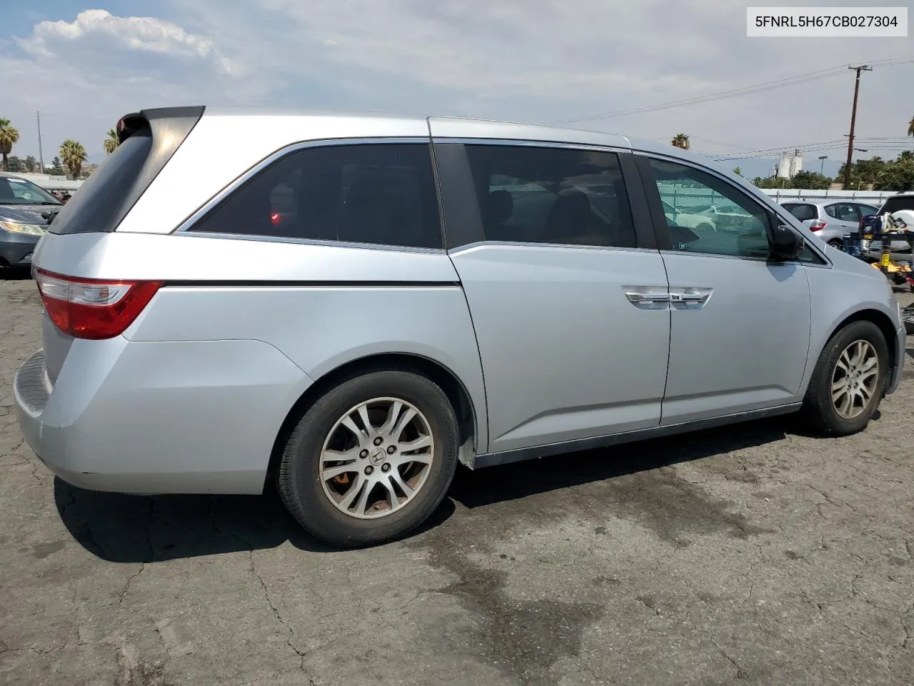 2012 Honda Odyssey Exl VIN: 5FNRL5H67CB027304 Lot: 70617554