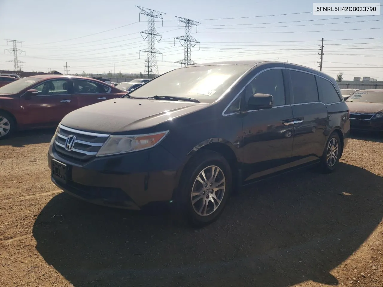 2012 Honda Odyssey Ex VIN: 5FNRL5H42CB023790 Lot: 70618164