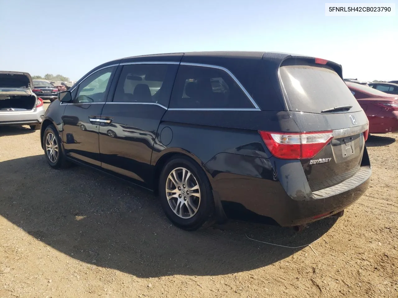 2012 Honda Odyssey Ex VIN: 5FNRL5H42CB023790 Lot: 70618164