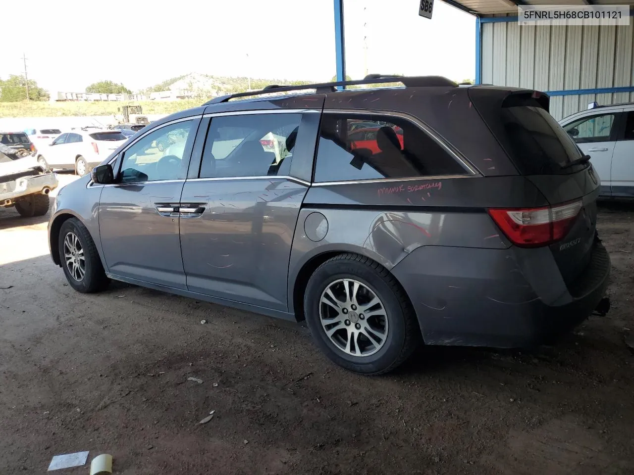 5FNRL5H68CB101121 2012 Honda Odyssey Exl