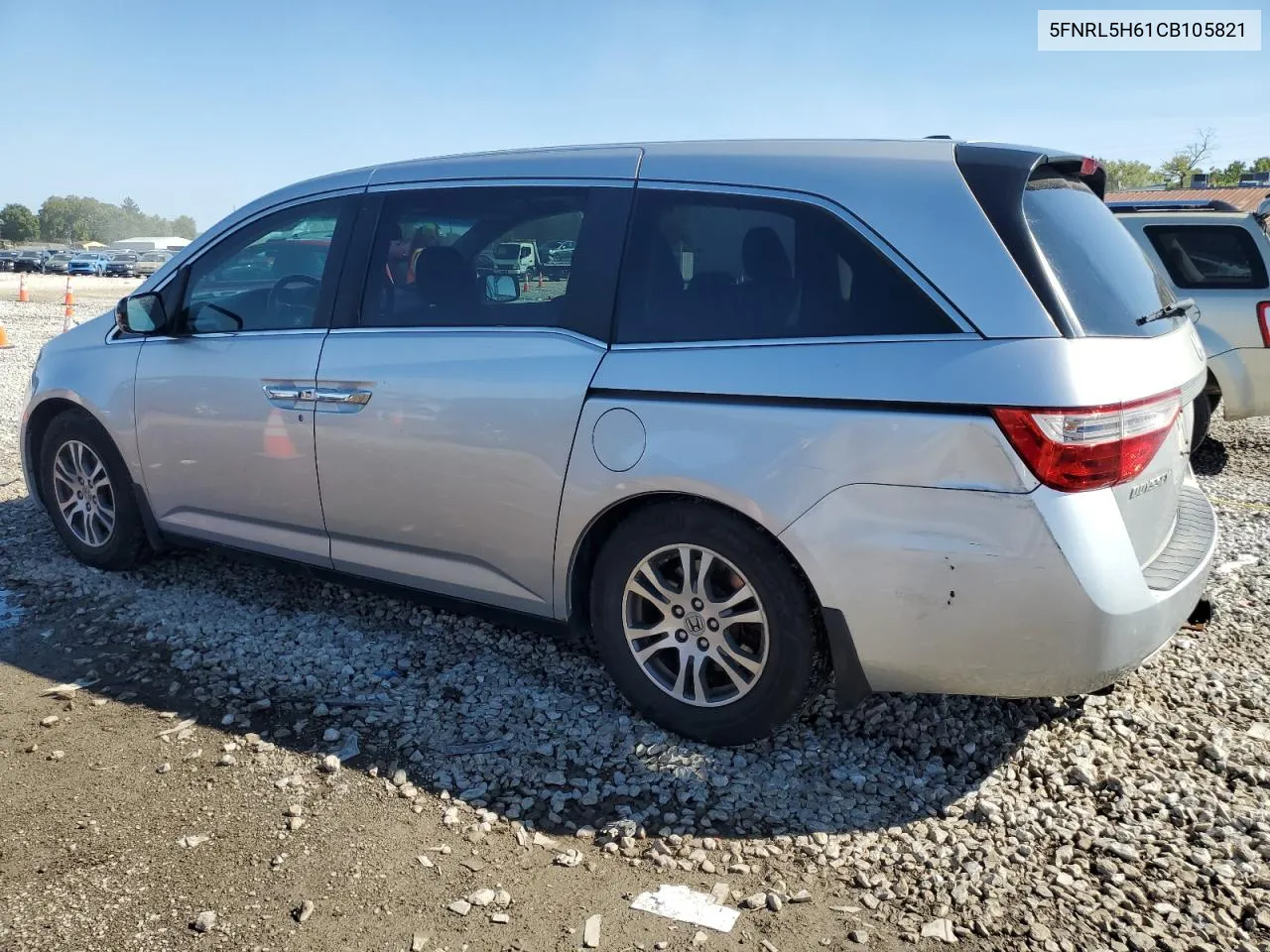 2012 Honda Odyssey Exl VIN: 5FNRL5H61CB105821 Lot: 70906954