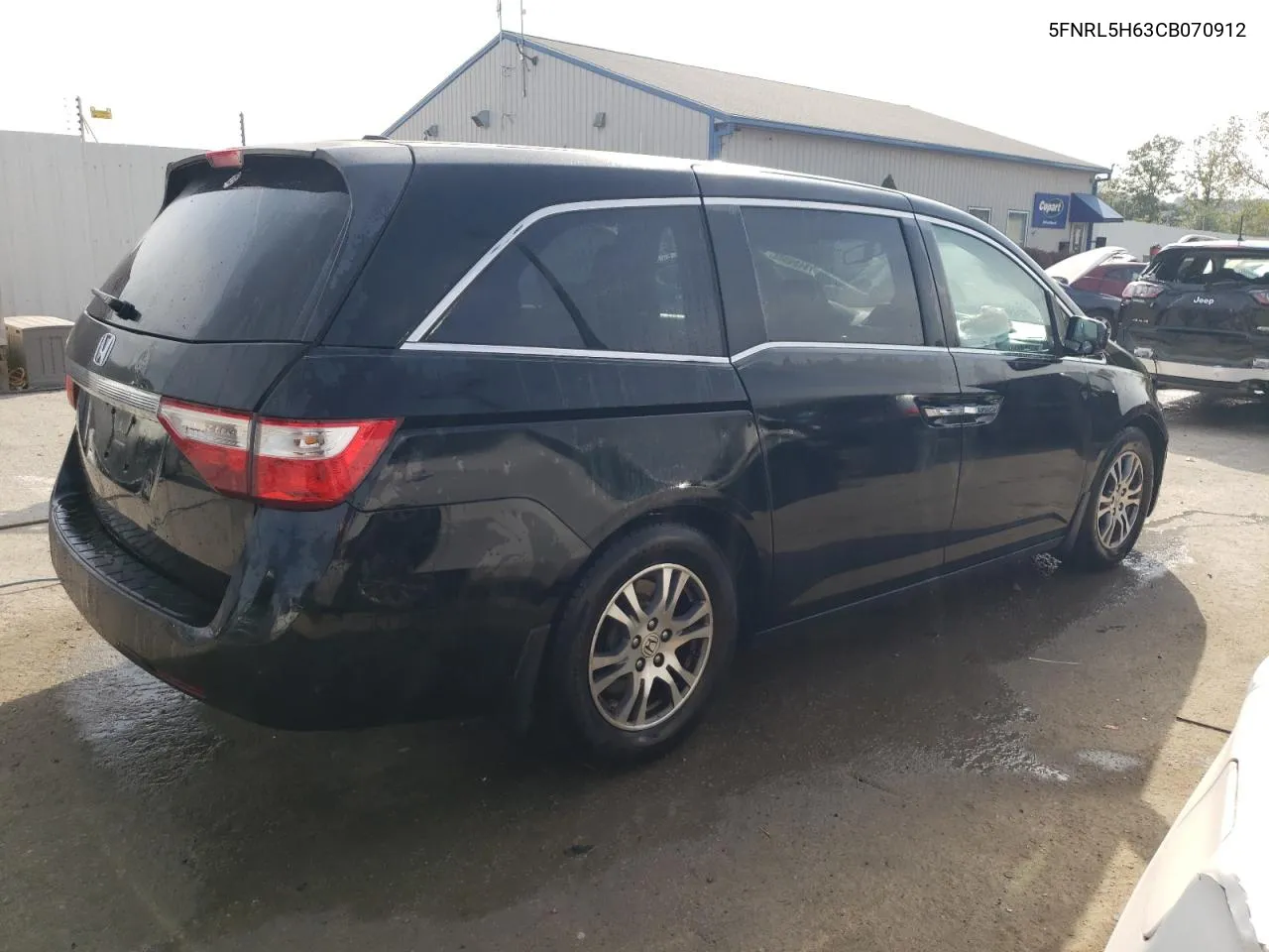 2012 Honda Odyssey Exl VIN: 5FNRL5H63CB070912 Lot: 71109984