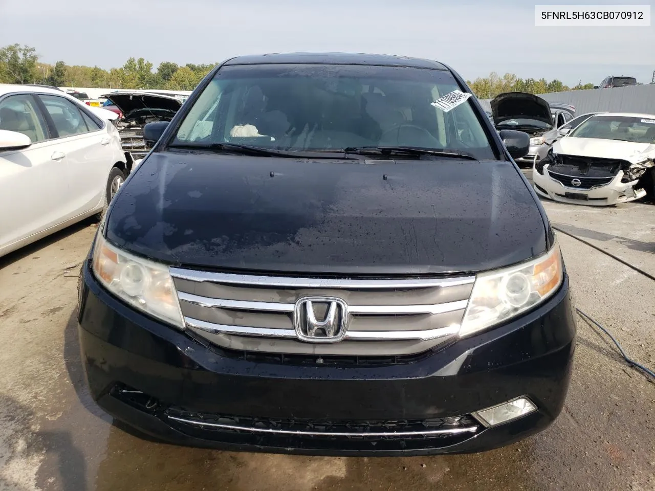 5FNRL5H63CB070912 2012 Honda Odyssey Exl