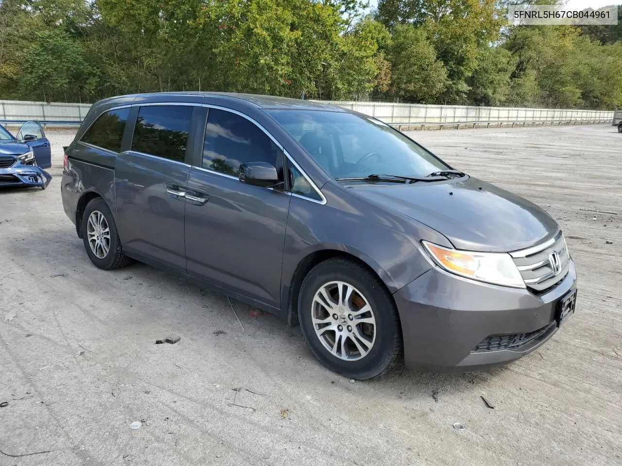 5FNRL5H67CB044961 2012 Honda Odyssey Exl