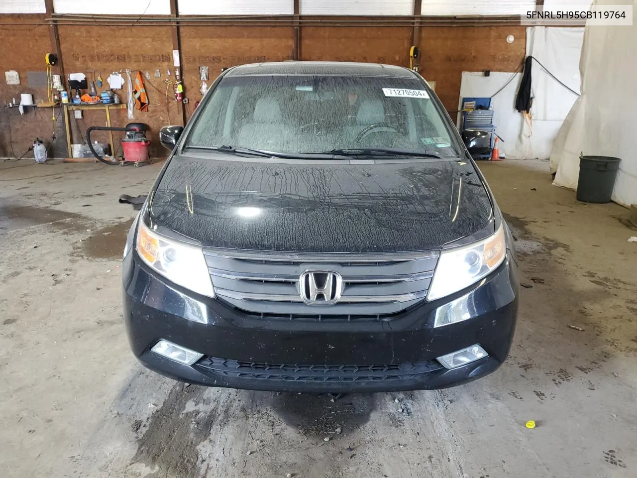 2012 Honda Odyssey Touring VIN: 5FNRL5H95CB119764 Lot: 71270504