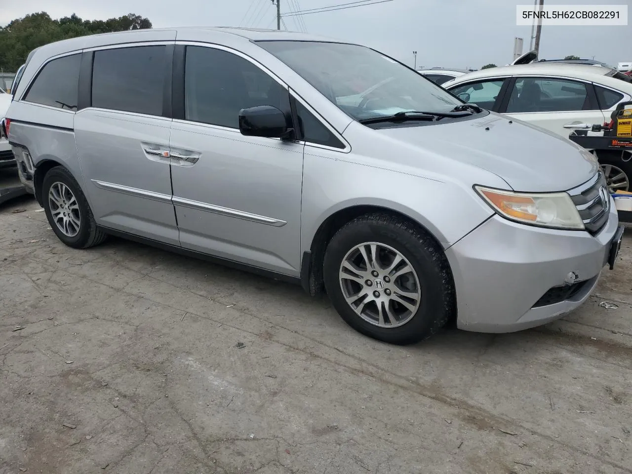 2012 Honda Odyssey Exl VIN: 5FNRL5H62CB082291 Lot: 71365394